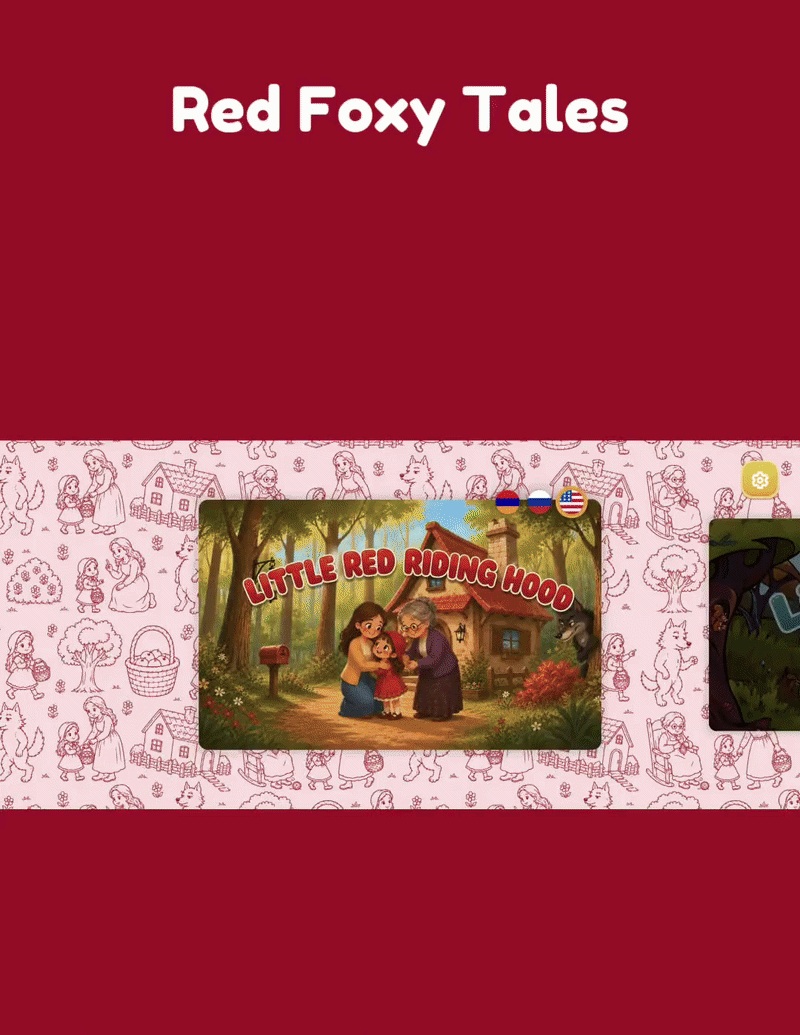 RedFoxyTales app